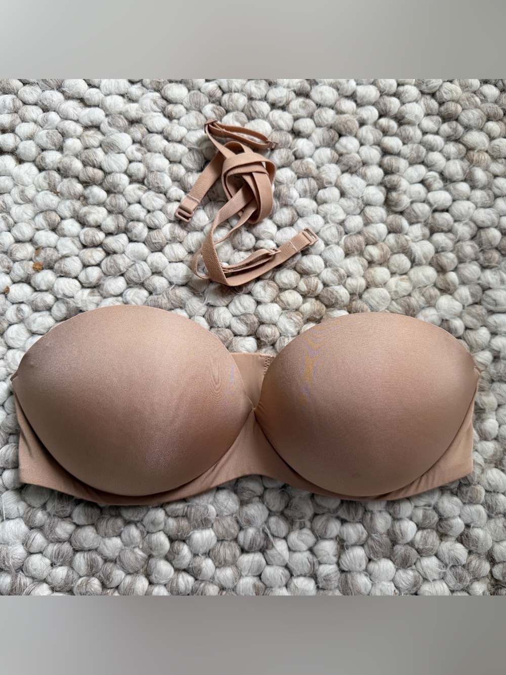 SKIMS ULTIMATE STRAPLESS PUSH-UP BRA | CLAY 36C